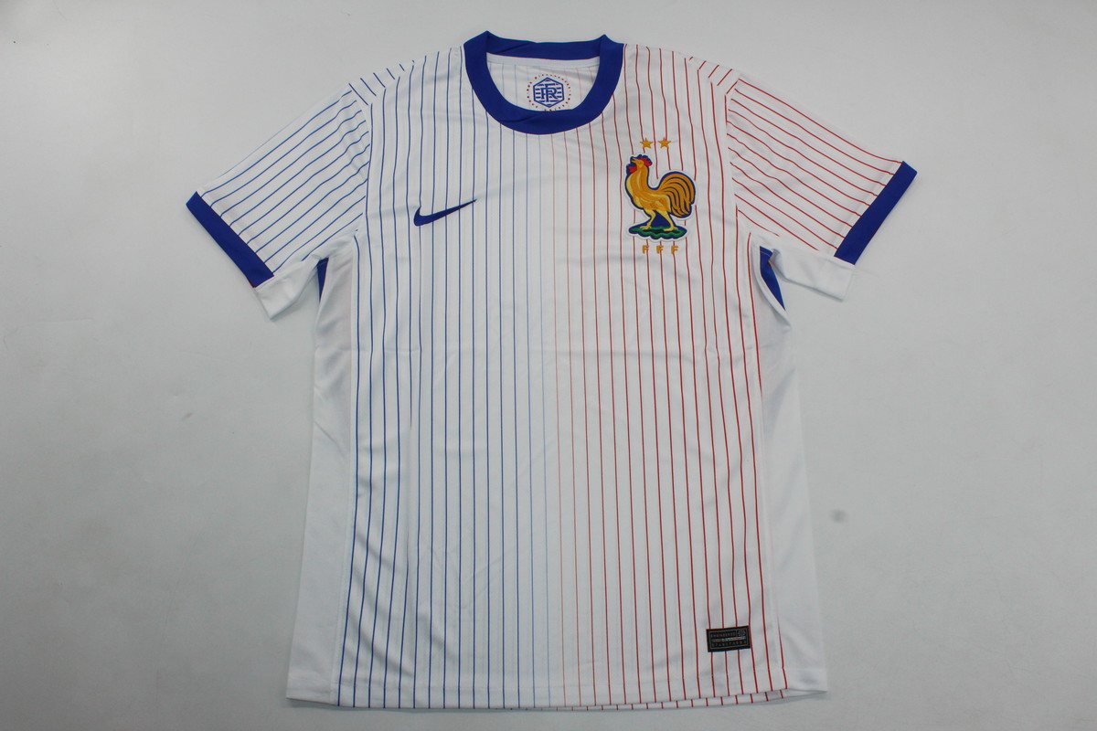 AAA Quality France 2024 Euro Away White Soccer Jersey